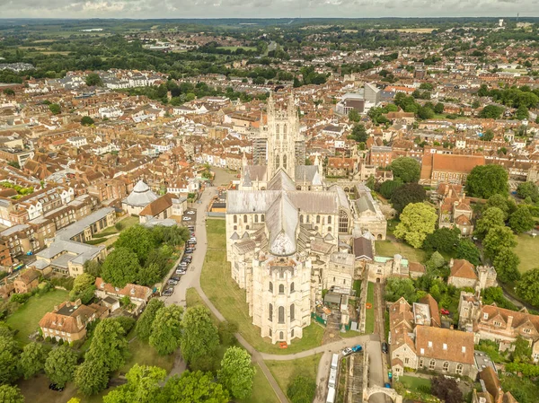 Canterbury Manzarası Yazın Kent Ngiltere — Stok fotoğraf