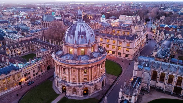 Vista Aérea Del Centro Oxford Reino Unido — Foto de Stock