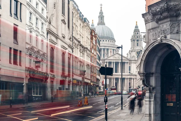 Catedral São Paulo Dia Inverno Londres — Fotografia de Stock