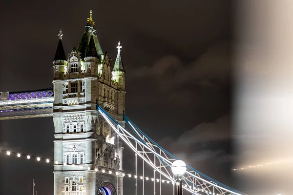 Ponte Torre Natal Londres Reino Unido — Fotografia de Stock