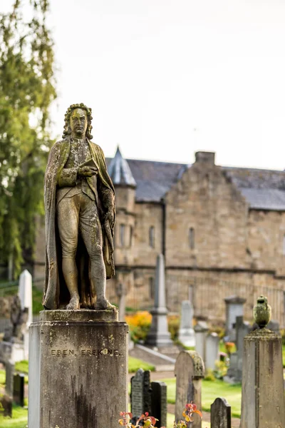 Details Old Gothic Cemetery Scotland — Stock fotografie
