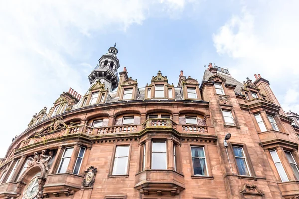 Blick Auf Central Glasgow Schottland Großbritannien — Stockfoto