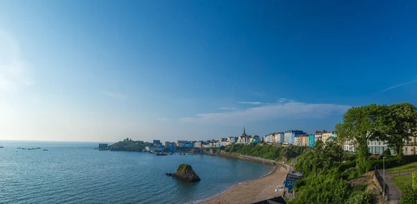 Mañana Verano Tenby Gales —  Fotos de Stock