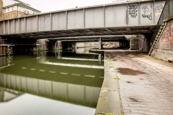 Vue Matin Canal Regents Londres Royaume Uni — Photo