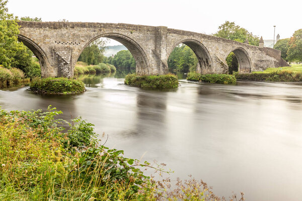 Stirling bridge in the morning, Scotland, UK