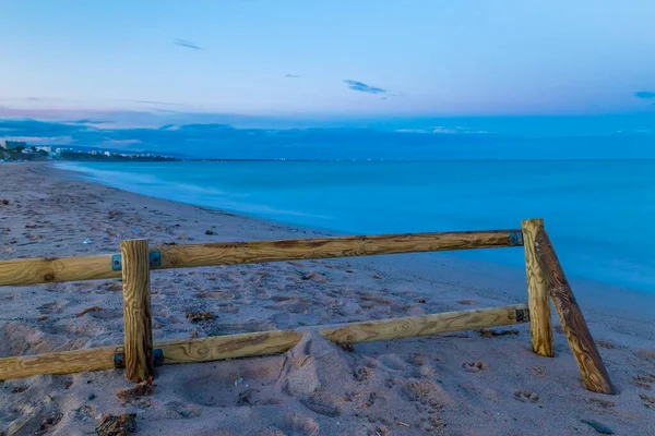 Západ Slunce Miami Platja Španělsko — Stock fotografie