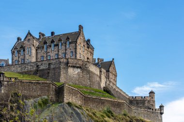 İlkbaharda Edinburgh 'un eski merkezi
