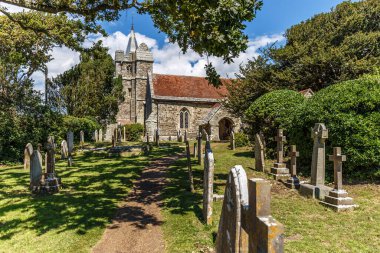 Yazın Wight Adası, İngiltere, İngiltere