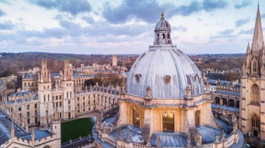 Orta Oxford 'un hava görüntüsü, Birleşik Krallık