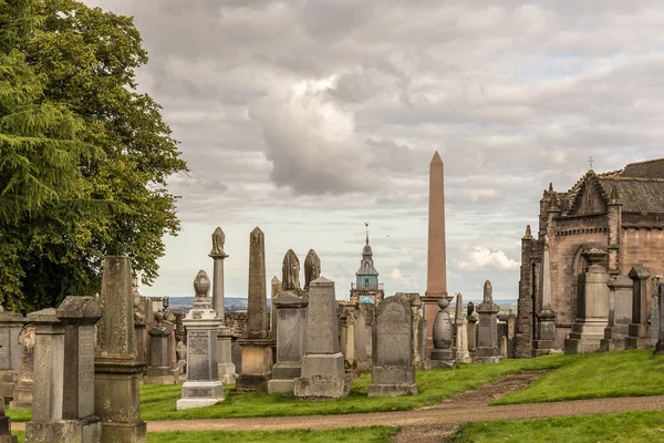 Antiguo Cementerio Stirling Escocia Reino Unido — Foto de Stock