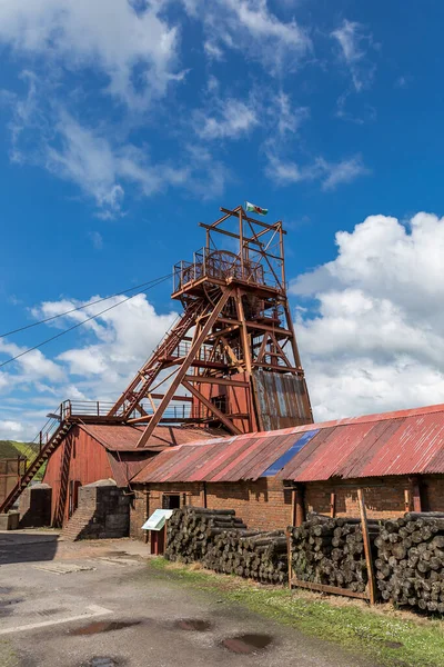 Abandon coal mine in Wales, UK