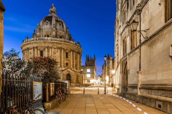 Radcliff Camera Oxford Estrellada Noche Primavera Reino Unido — Foto de Stock