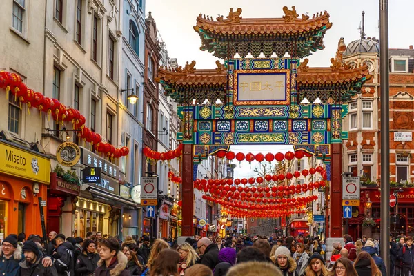 Ворота Китай Лондон — стоковое фото