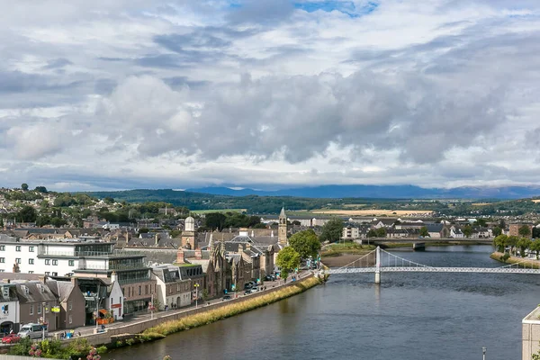 Inverness Tiempo Nublado Verano Escocia Reino Unido —  Fotos de Stock