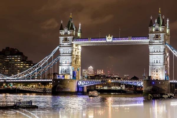 Tower Bridge Navidad Londres Reino Unido — Foto de Stock