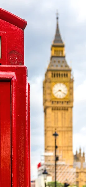 Londra Ngiltere Deki Westminster Sarayı Nın Kuzey Ucundaki Big Ben — Stok fotoğraf