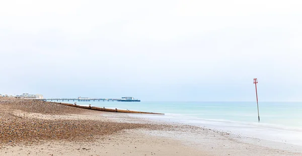 Aerial View Worthing Pier Public Pleasure Pier Worthing West Sussex — Stockfoto