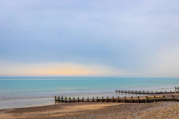 View Empty Seaside Wessex England — Stock Photo, Image