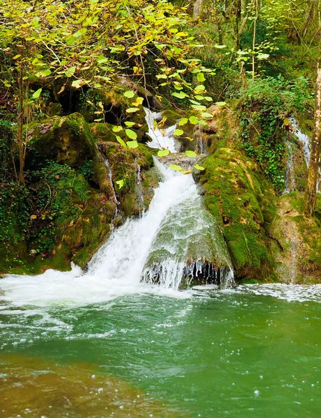 Водопад Андуанском Лесу — стоковое фото