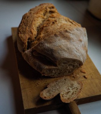 ev yapımı organik ekmek 