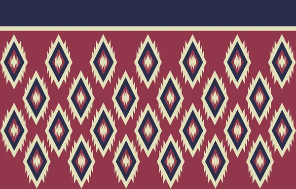 Abstraktes Muster Geometrische Ethnische Orientalische Nahtlose Muster Traditionelles Design Verwendung — Stockvektor