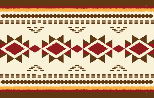 Aztec Wandkunst Blendend Und Stammesmuster Thema Der Alten Und Ethnischen — Stockvektor