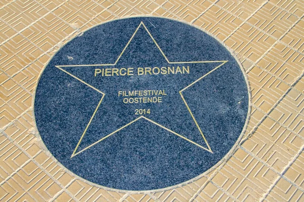 Belçika Film Festivali Nin Bir Parçası Olarak Aktör Pierce Brosnan — Stok fotoğraf