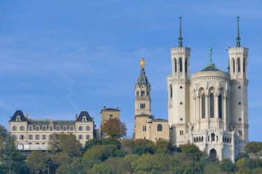 Fransa, Lyon, Rhone, Rhone. Rhone, 812 kilometre uzunluğunda bir Avrupa nehri..