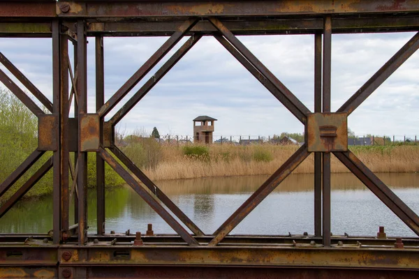 Belgium Puurs April 2021 Fort Breendonk Був Концентраційним Табором Під — стокове фото