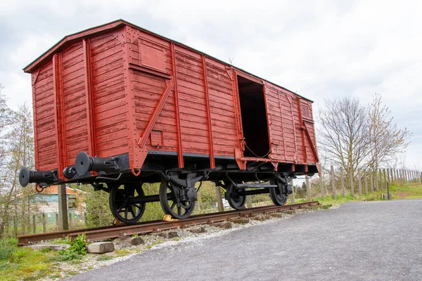 Belgium Puurs April 2021 Fort Breendonk Concentration Camp Wwii Cattle — 스톡 사진