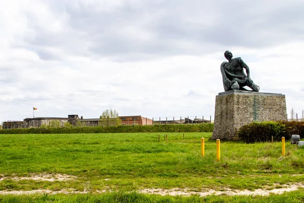 Belgium Puurs April 2021 Fort Breendonk Concentration Camp Wwii Monument —  Fotos de Stock