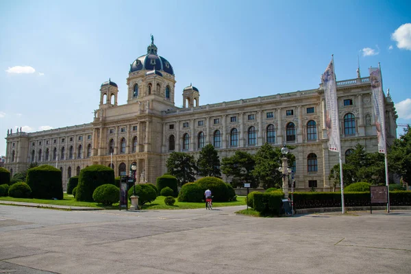 Wien Österrike Juli 2021 Wiens Konsthistoriska Museum Wien Österrike Ett — Stockfoto