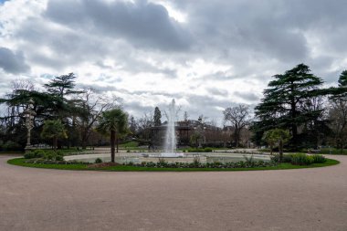 Toulouse, Fransa, 20 Şubat 2026. Grand Rond Bahçe Çeşmesi