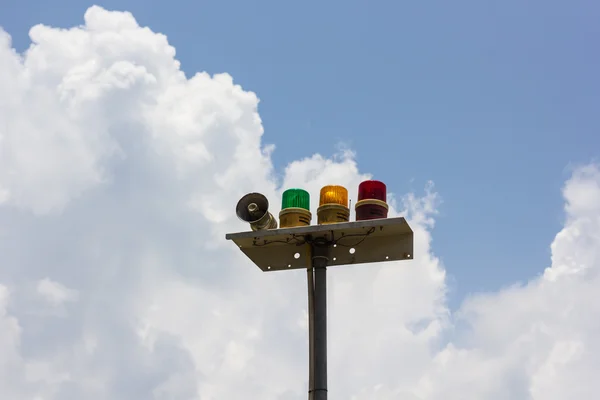 Waarschuwingslampje — Stockfoto