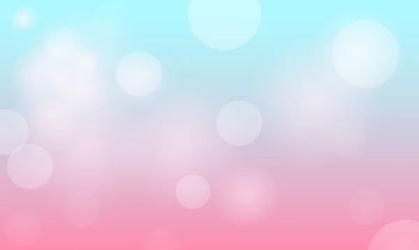 Pink Blue Bokeh Background — Stock Vector