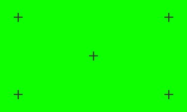 Yeşil ekran krom anahtar arkaplanının vektör illüstrasyonu