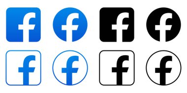 Facebook Logo Outline Free Vector Eps Cdr Ai Svg Vector Illustration Graphic Art