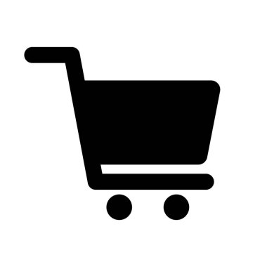 Shopping cart icon. E-commerce sign. Design for web site, logo, app, ui