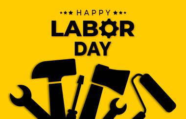 Mutlu İşçi Bayramı Bayrağı