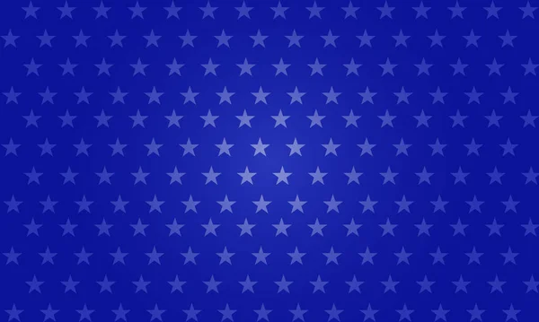 Vector Illustration Blue Star Background — Stock Vector