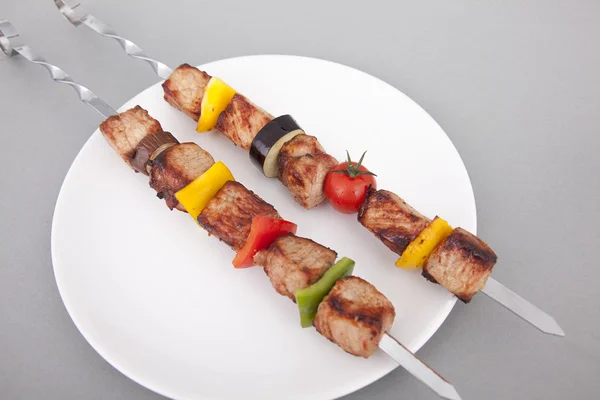 Shish kebab 2ΣΙΣ ΚΕΜΠΑΠ 2 — Stockfoto