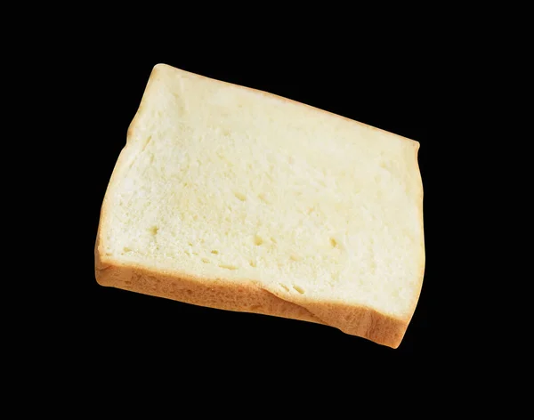 Pão Trigo Torrado Pão Sanduíches Fatiado Isolado Com Caminho Recorte — Fotografia de Stock