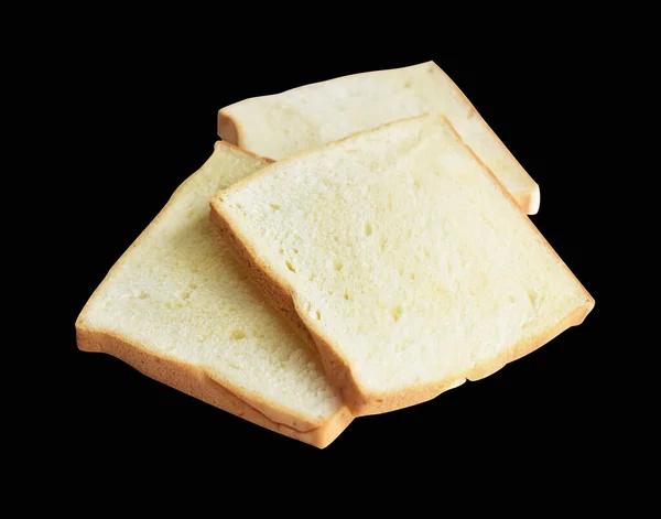 Toast Wheat Bread Sliced Sandwiches Bread Isolated Clipping Path Shadow — Stock Photo, Image