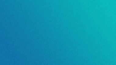 Deep Teal ve Ocean Blue Grainy Gradyan Arkaplanı