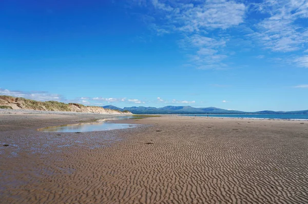 Dune Sabbia Mare Nella Soleggiata Giornata Estiva — Foto Stock