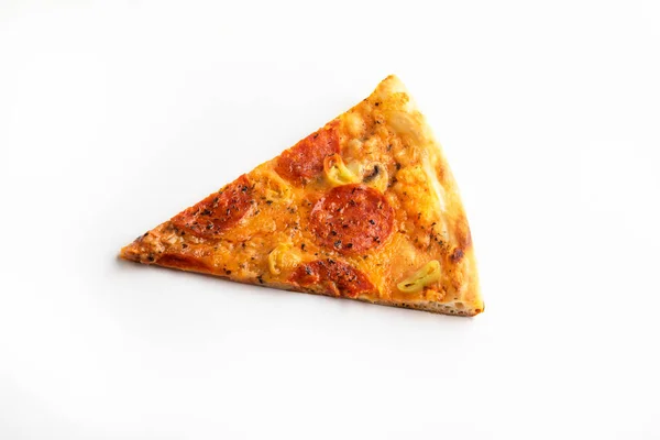 Pizza Chilly White Background — Stock Photo, Image