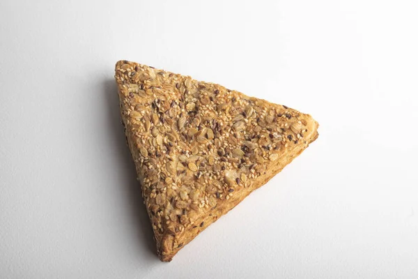 Beyaz arkaplandaki İntegral Pasta Üçgeni