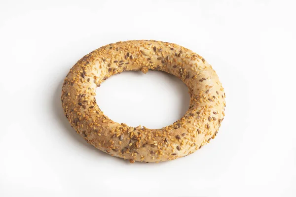 Turkish Bagel White Background — Stock Photo, Image