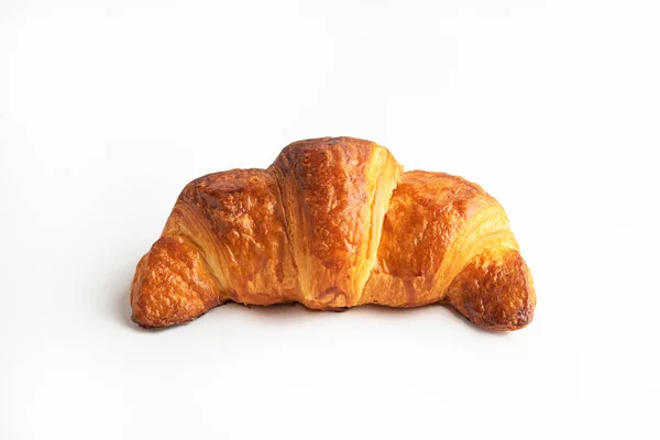 Fresh Croissant White Background — Stock Photo, Image