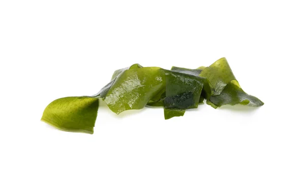 Seaweed Wakame Isolated White Background Japanese Food — Stock Photo, Image